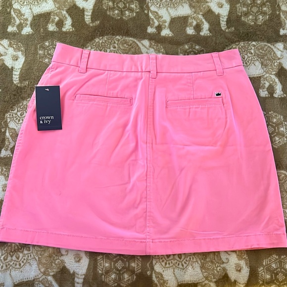 ‼️SALE‼️🩷Crown & Ivy NWT Pink Skirt 8🩷 - Picture 5 of 5